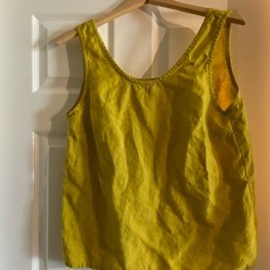 Not Perfect Linen Porto Tank Large